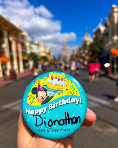 Aniversário no Magic Kingdom, foto 1